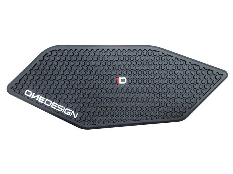 PUIG Side Tank Pad Protector Black for Yamaha YZF R6 08-16 20095N