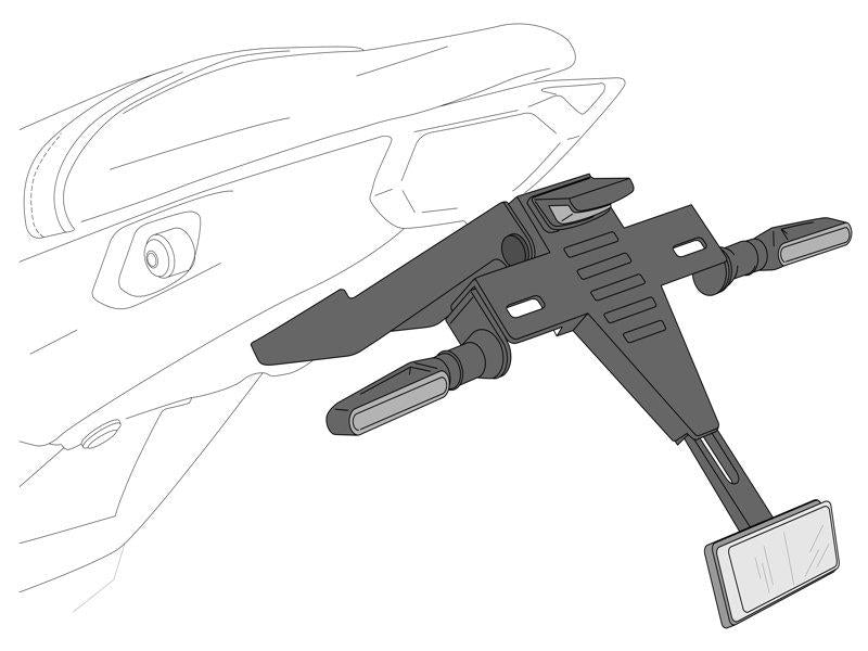 Puig Tail Tidy Black 3517N