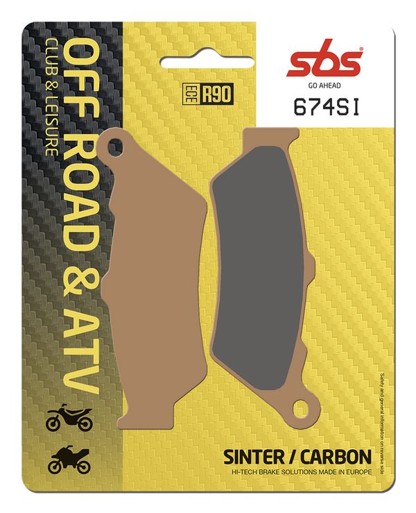 Sbs SI Offroad Sintered Brake Pads For KTM RALLY 450 2011-2024 674SI