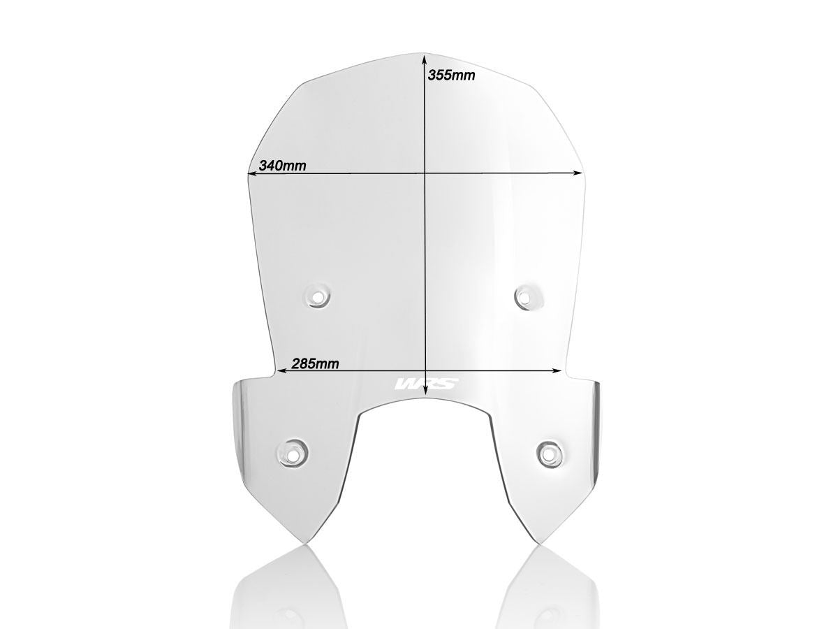 WRS Windscreen Inter KTM Adventure 1090 R Models Kt002t