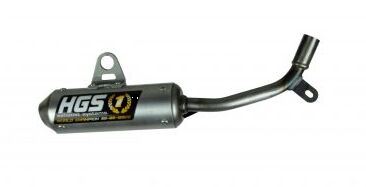HGS Silencer For SX 50 24-25 Grey Stainless Steel Xt-524-Ssg
