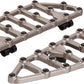 Arlen Ness MX Billet Floorboards Grey Aluminum For HD FLHCS 1868 65-24 410-013
