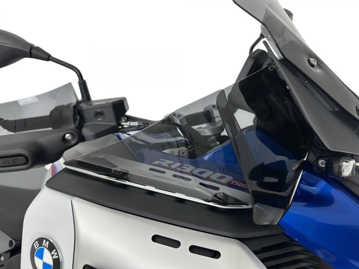 WRS Side Deflectors Tank For BMW R1300GS Adventure Dark Smoke Bm110fs