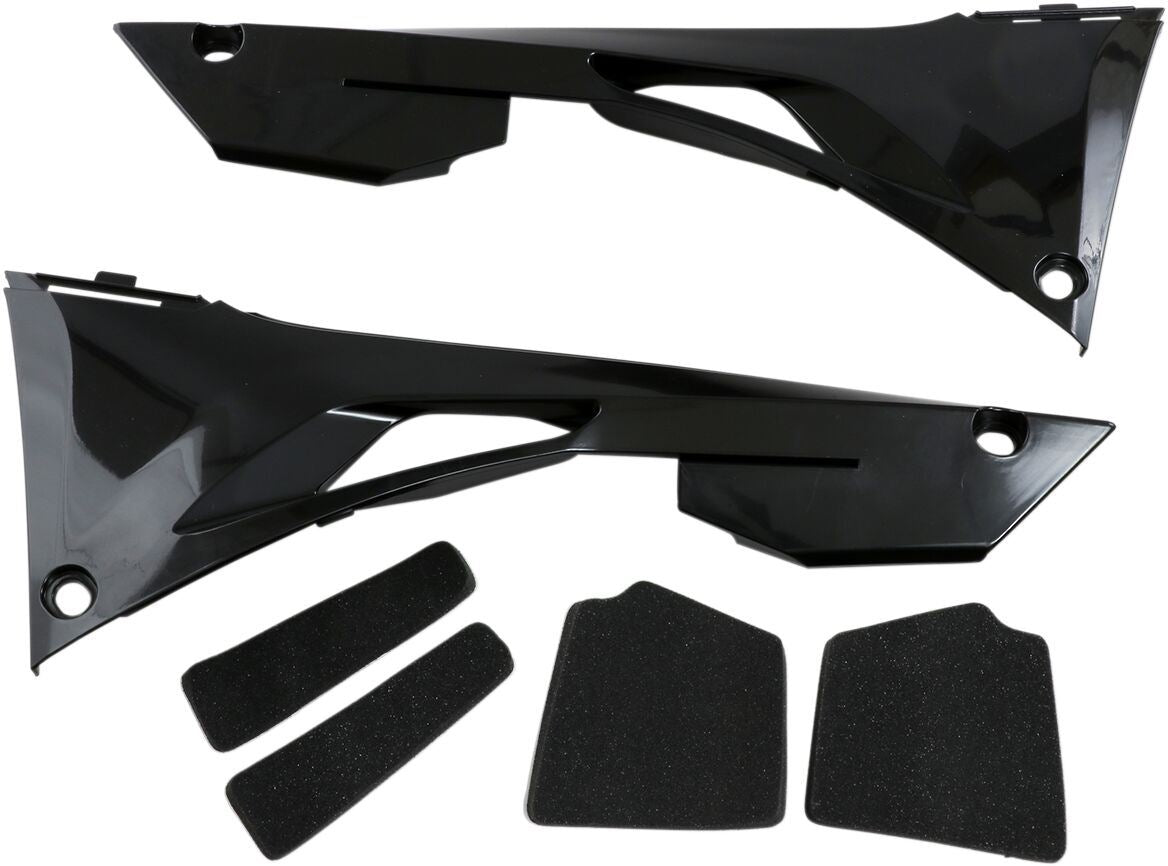 UFO AIRBOX COVER HONDA CRF450R/RX BLACK HO04685-001
