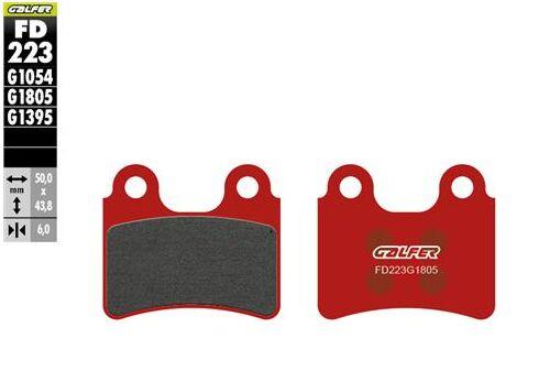 Galfer Semi-Metallic Brake Pads For Beta EVO 300 2001-2025 FD223G1805