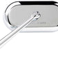 Arlen Ness Forged Oval Mirror Chrome Aluminum Screw-In Left 13-171