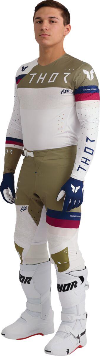 THOR Sportmode League Pants Tan/White