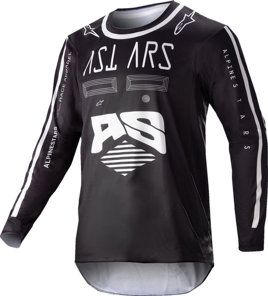 Alpinestars Youth Racer Found Jersey Black White