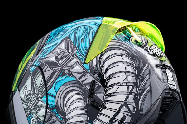 ICON Airframe Pro™ Outbreak Blue Motorcycle Helmet