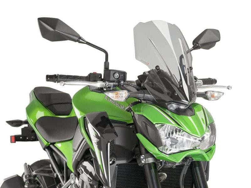 PUIG New Generation Touring Screen Clear for Kawasaki Z900 17-19 9392W