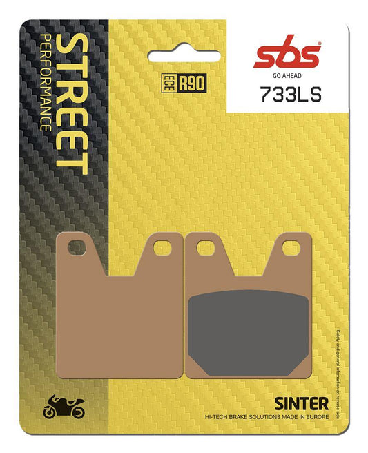 Sbs LS Street Excel Sintered Rear Brake Pads For Yamaha YZF-R7 1998-2022 733LS