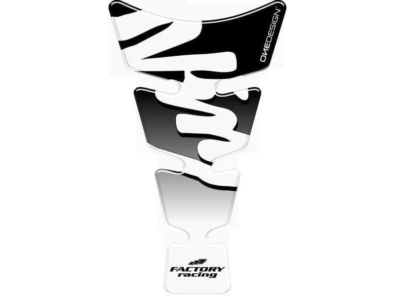 Puig Spirit Tank Pad With Model Logo Black 4127C