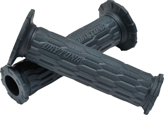 Daytona GRIPPYGRIP GGD-Ami Grips Blue Open Ends 7/8 Handlebars Pair 88614