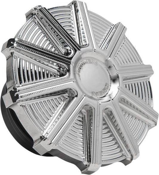 Arlen Ness Vented Gas Cap 10G Chrome Aluminum For HD FXLRS 1923 91-24 701-001