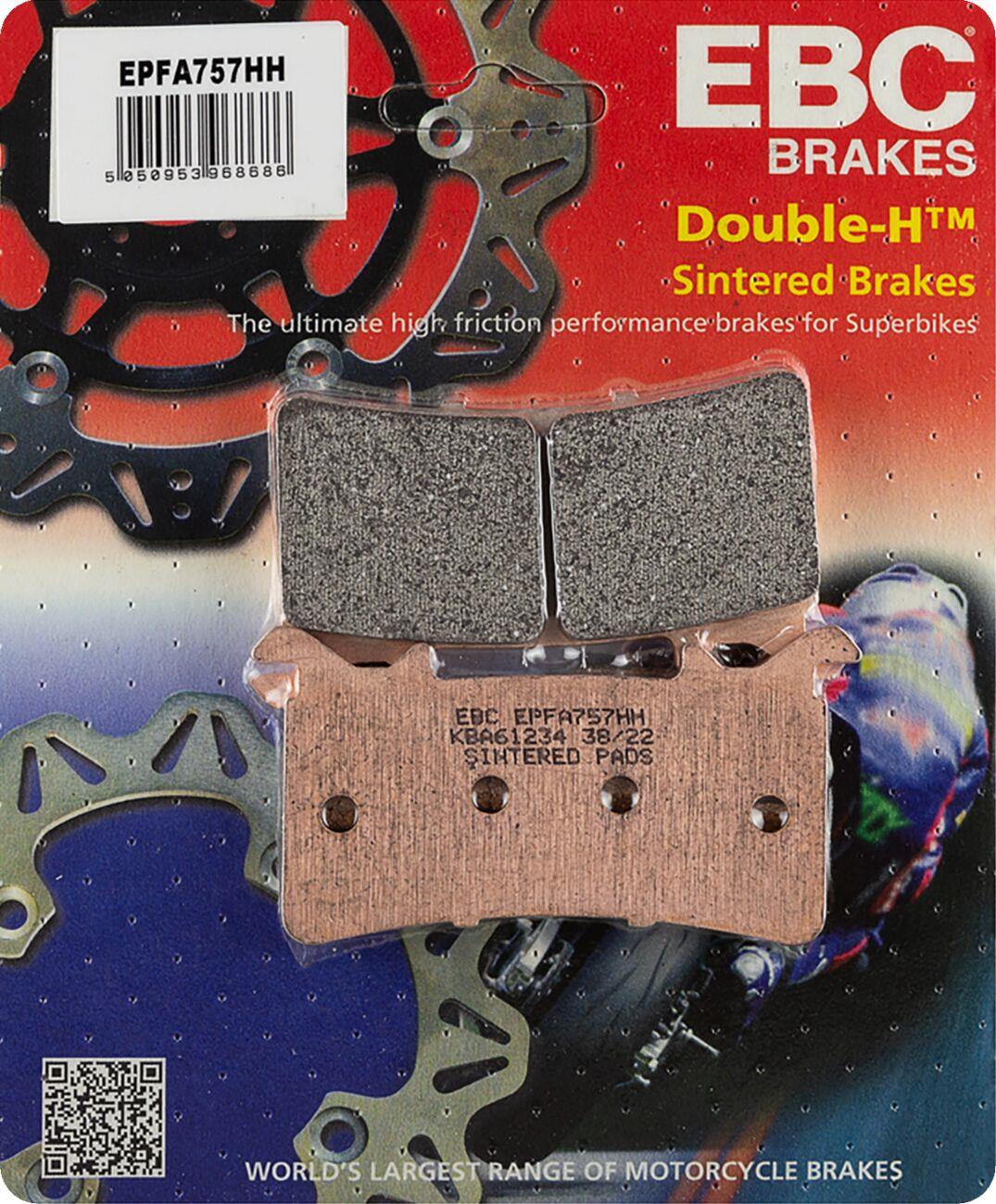 Ebc EPFA Series Extreme Brake Pads For Honda CBR 1000 RR-R 2017-2026 EPFA757HH