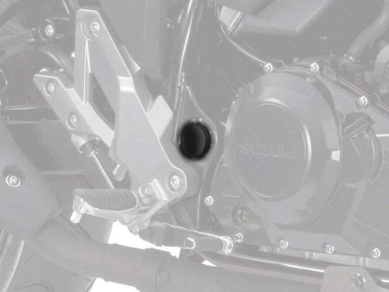 PUIG Chassis Cap Black for Suzuki V-Strom 250 18-23 3524N
