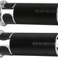 Arlen Ness Slot Track Grips Chrome Black For HD XL 883 N 76-22 07-300