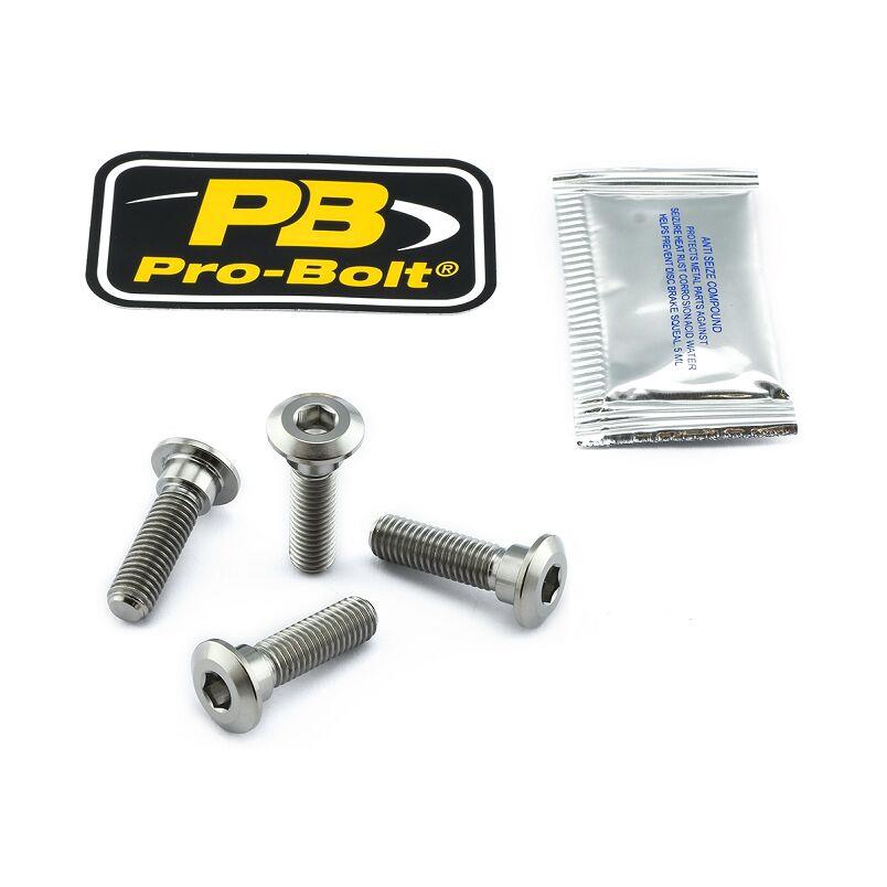 Pro Bolt Brake Rotor Mounting Bolt Kit Kawasaki Z H2 1000 07-26 TI4DISCKAWSUZ