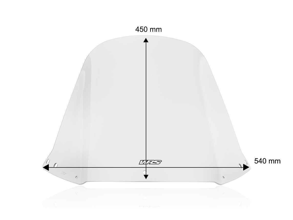WRS Windscreen City For Honda Cn250/Sp Scooter HO080T