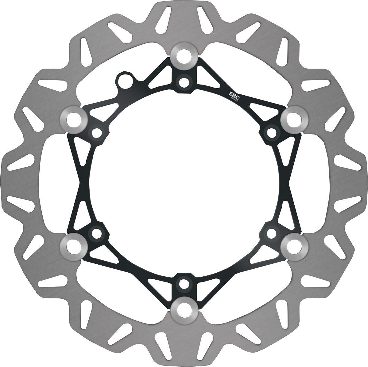 EBC CX Extreme Brake Rotor For KTM EXC 300 TBI 2011-2026 Silver MD6433CX