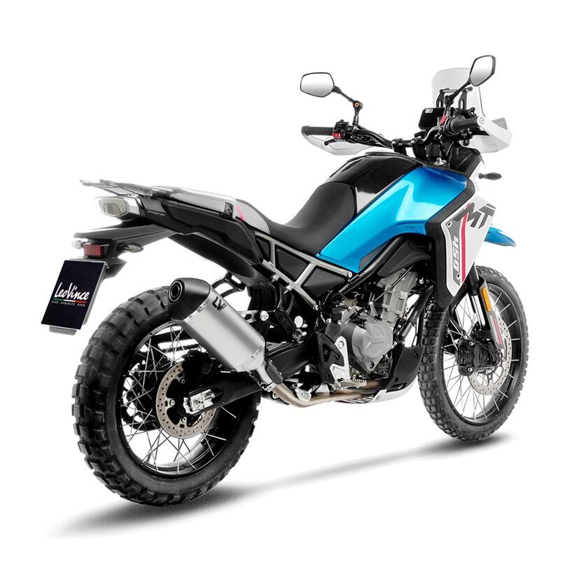 Leovince LV-14 Stainless Steel Slip-On Muffler For CF Moto MT 450 24-25 15612
