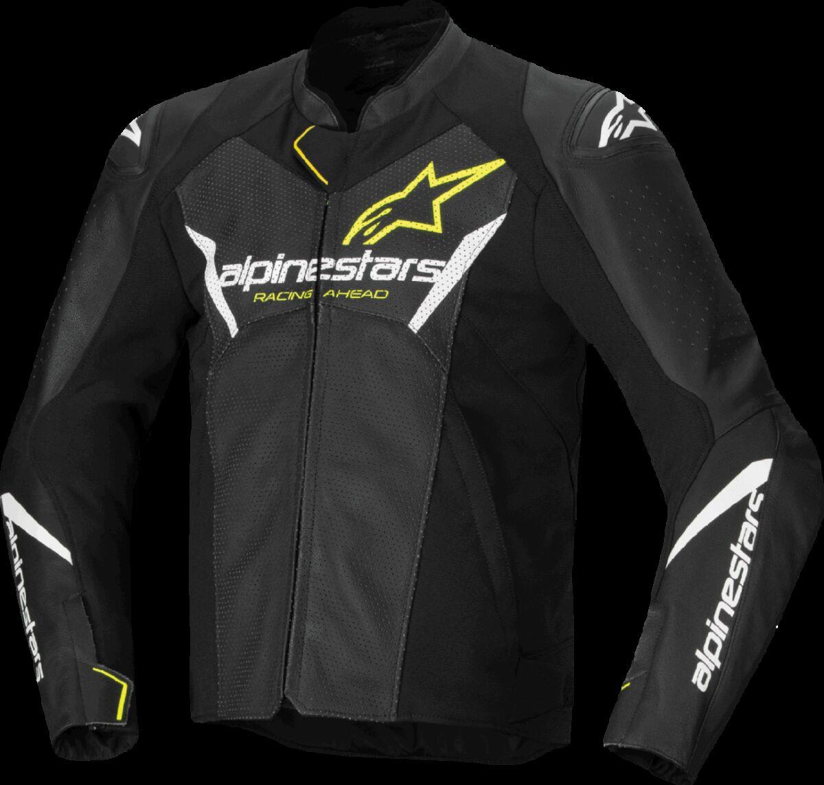 ALPINESTARS Faster v3 Airflow Leather Jacket Black