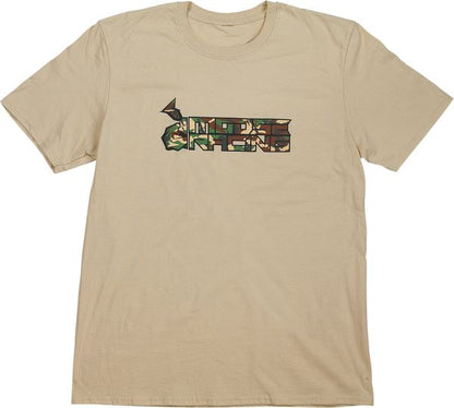 Moose Racing T-Shirt Camo Tan 24 Model