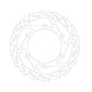 Moto-Master Flame Series Rotor For Husqvarna SVARTPILEN 401 2024-2026 110972