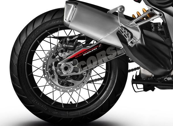 UNIRACING Swing Arm Decals DUCATI MULTISTRADA K47657