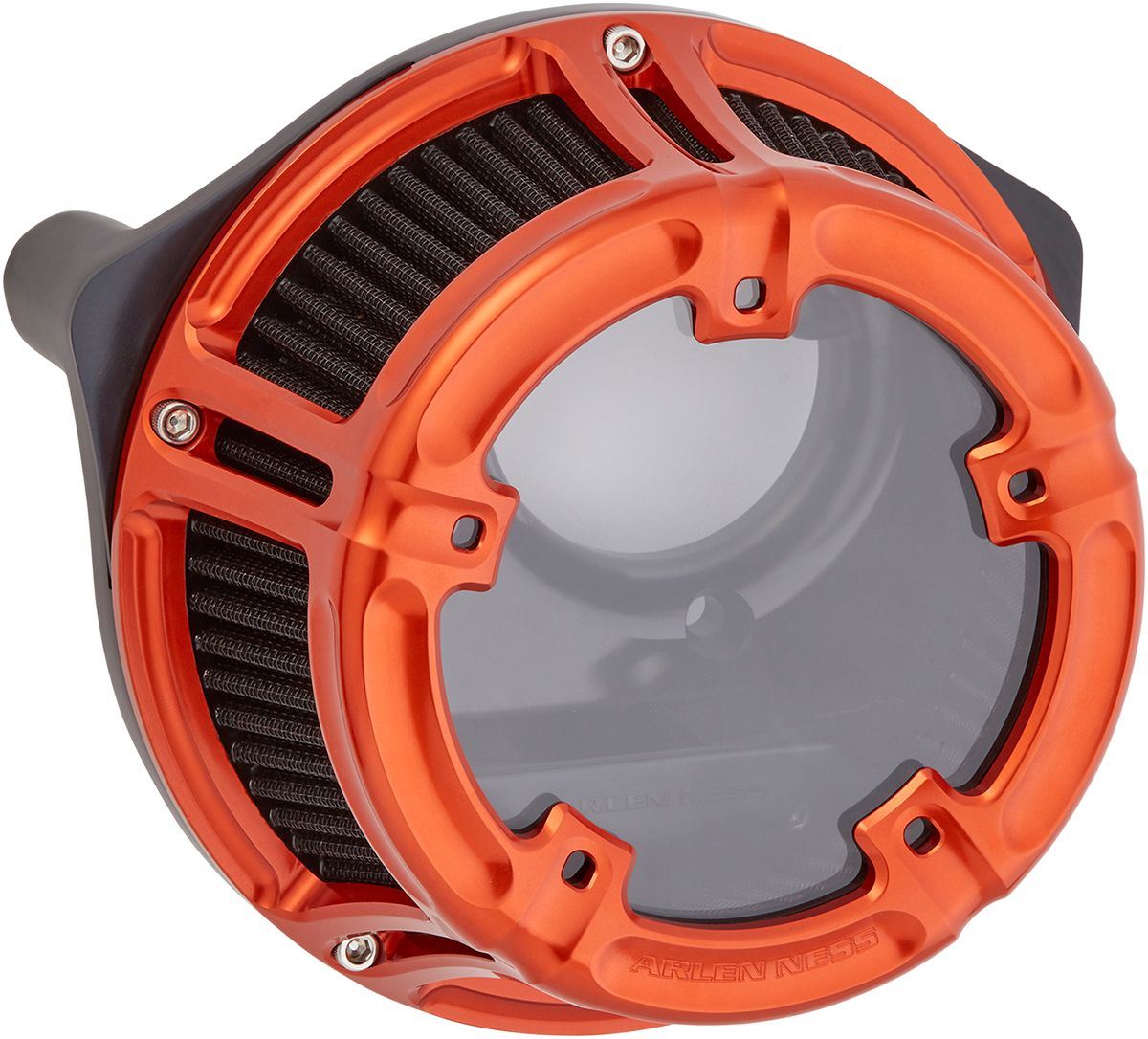 Arlen Ness Method Clear Series Air Cleaner Orange For HD FXLRS 1923 17-24 18-184