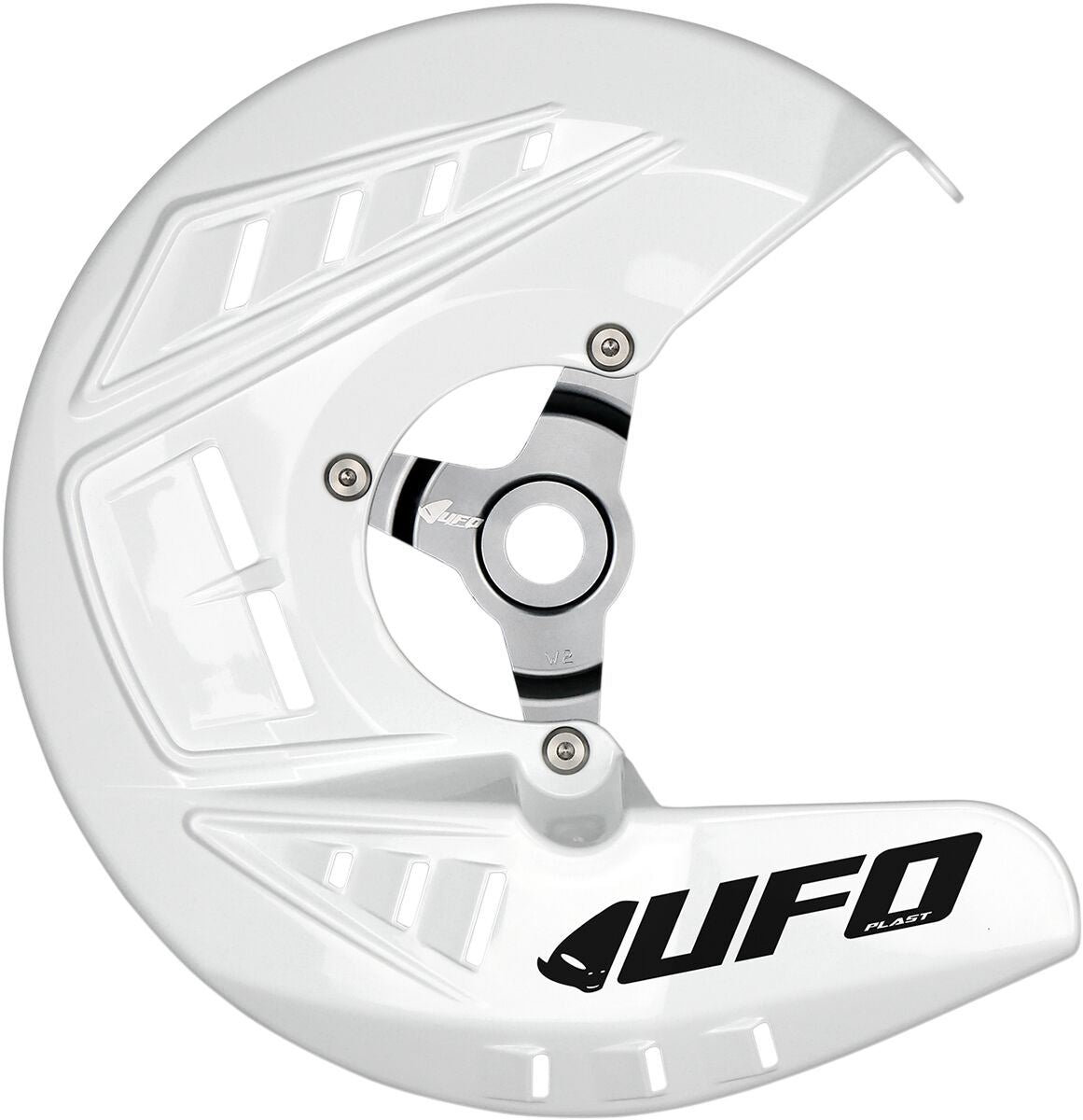 UFO FRONT DISC COVER KIT KTM SX/SX-F/EXC WHITE KT04069-041