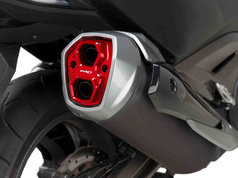 Puig Exhaust End Tube Red 2125H