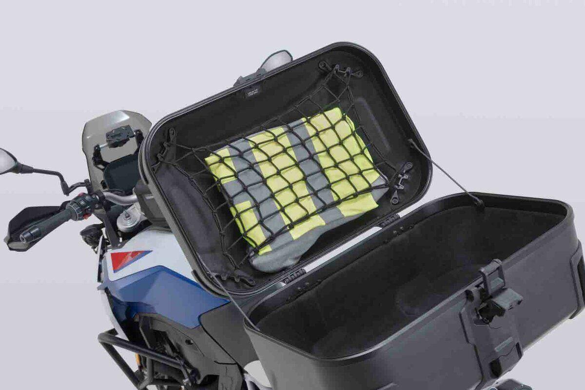 SW MOTECH Dusc XL Top Case Lid Net Black Elastic Storage Net HSK.00.745.15300/B