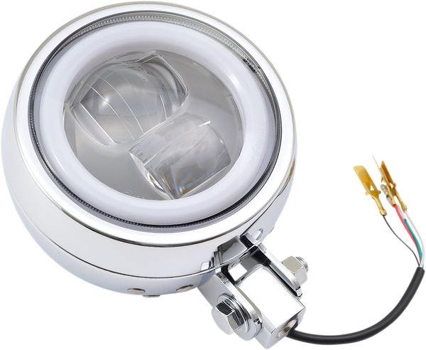 Daytona LED Chrome ECE Approved 12V Driving Light Headlight Capsule 88636