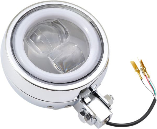 Daytona LED Chrome ECE Approved 12V Driving Light Headlight Capsule 88636