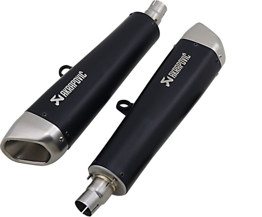 Akrapovic Slip-On Line Muffler TI Black For Triumph Thruxton 1200 ABS 16-24 S-T12SO2-HCQTBL