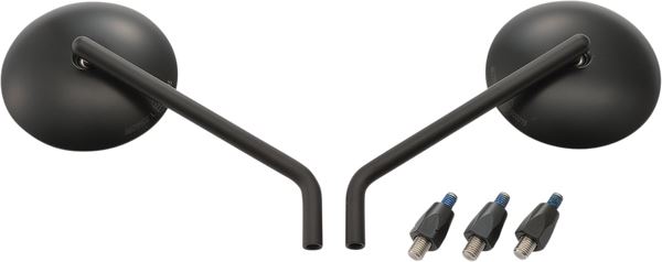 Daytona Steel ABS Mirror Set Side View ECE-Approved Includes Adapters 89815