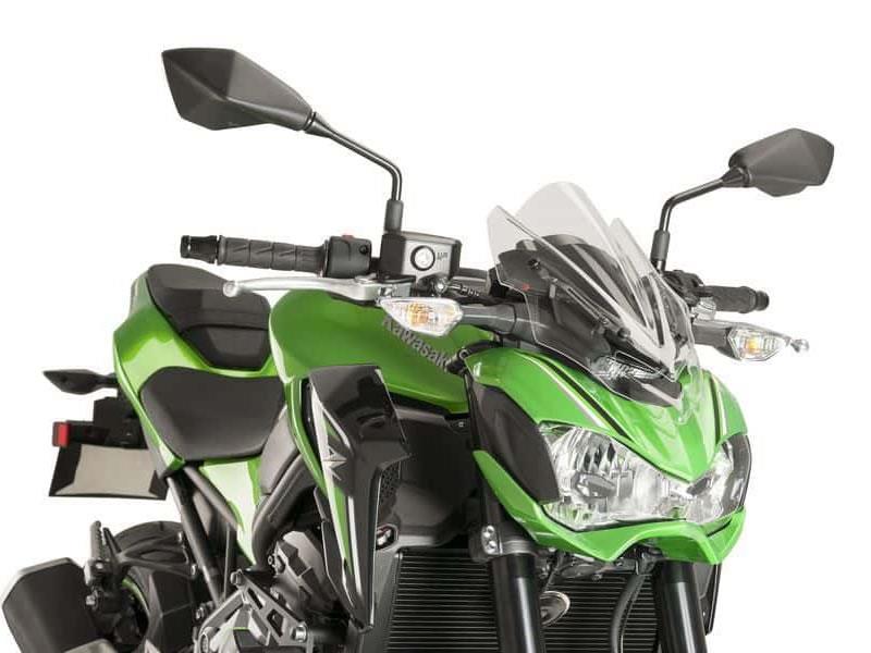 PUIG New Generation Sport Screen Clear for Kawasaki Z900 17-19 9689W