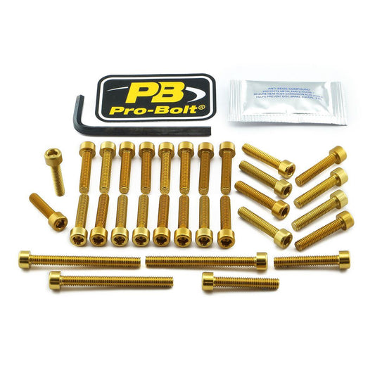 Pro Bolt Aluminium Engine Bolt Kit For Kawasaki Z 900 2017-2024 EKA410G