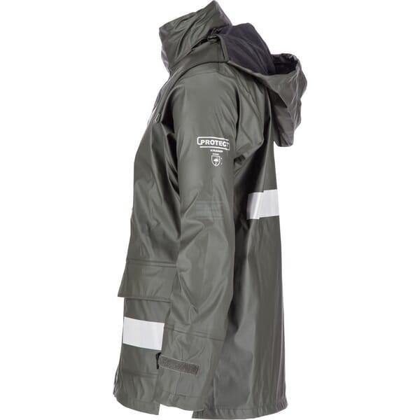 KRAMP Protect Waterproof Rain Coat Jacket Green