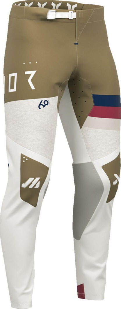 THOR Sportmode League Pants Tan/White