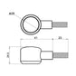 Daytona LED Sequential Turn Signals Lens Pair Approved D-Light Indicator 81248