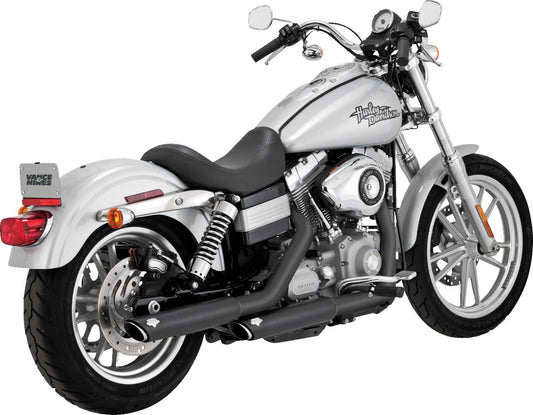 Vance & Hines 3" Twin Slash Slip-On Mufflers For HD FXDC 1584 91-09 46838