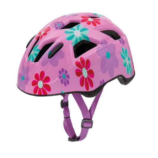 Oxford Flowers Junior Bicycle Helmet Pink 48-54cm