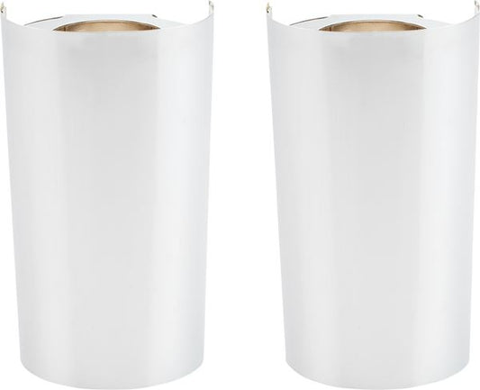 Arlen Ness Fork Boot Covers Pair Steel Chrome For HD FLHRXS 1868 14-24 125-001