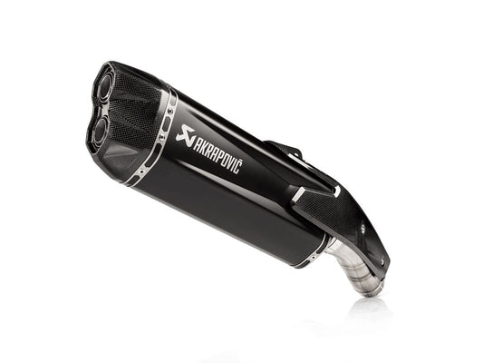 Akrapovic Slip-On Line Muffler TI Black For Kawasaki 2 H2 1000 20-24 S-K10SO31-HGITBL