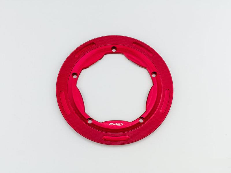 PUIG Hub Trim Red for Yamaha TMax 530/DX/SX/560/Tech Max 17-24 9854R