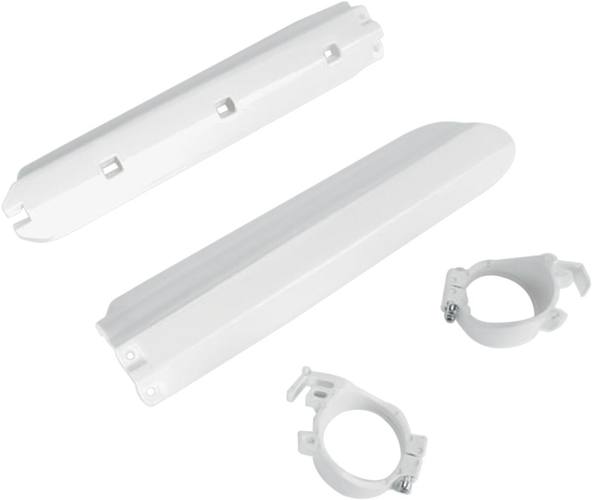 UFO FORK SLIDER PROTECTORS YAMAHA YZ125/250 WHITE YA02838-046