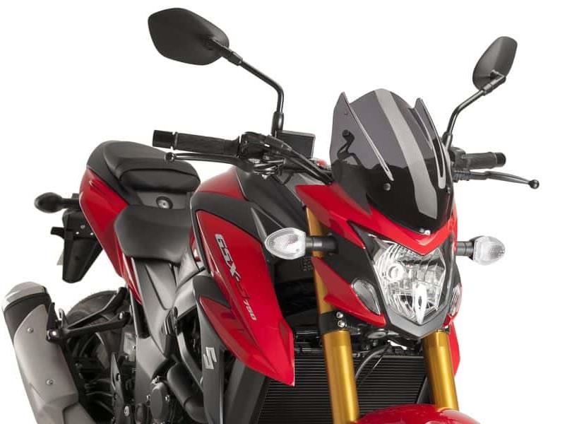 PUIG New Generation Sport Screen Dark Smoke for Suzuki GSX S 750 17-21 9435F