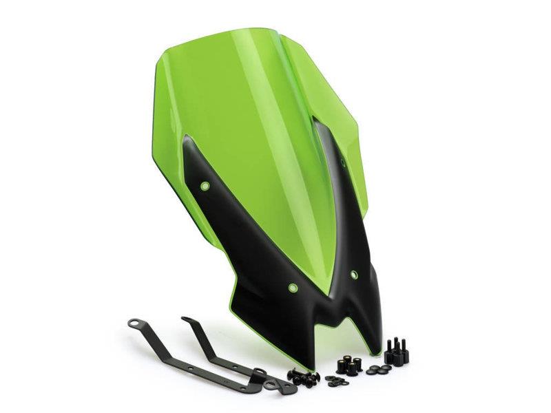 PUIG New Generation Touring Screen Green for Kawasaki Z650 20-25 3865V